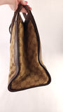 Gucci GG Brown Canvas/Leather Tote - G0508