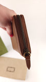 Gucci Brown Leather Long Zippy Wallet - 3614