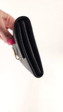 Salvatore Ferragamo Black Leather Long Wallet - 3616