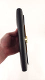 Salvatore Ferragamo Black Leather Long Wallet - 3616