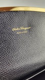 Salvatore Ferragamo Black Leather Long Wallet - 3616