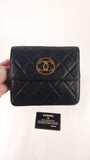 Chanel Matelasse Black Lambskin Chain Shoulder Bag - 3492