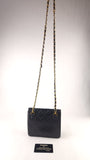 Chanel Matelasse Black Lambskin Chain Shoulder Bag - 3492