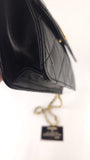 Chanel Matelasse Black Lambskin Chain Shoulder Bag - 3492