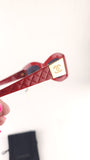 Chanel Red Thin Sunglasses - 3558