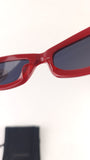 Chanel Red Thin Sunglasses - 3558