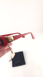 Chanel Red Thin Sunglasses - 3558