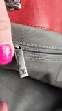 Chanel Matelasse Red Lambskin Chain Shoulder Bag - 3472