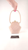 Chanel Matelasse Pink Lambskin Hand Bag - 3491