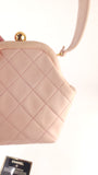 Chanel Matelasse Pink Lambskin Hand Bag - 3491