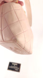 Chanel Matelasse Pink Lambskin Hand Bag - 3491
