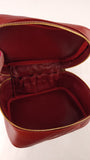 Chanel Red Caviar Leather Vanity Case - G0462