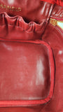 Chanel Red Caviar Leather Vanity Case - G0462