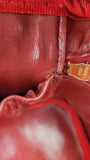 Chanel Red Caviar Leather Vanity Case - G0462