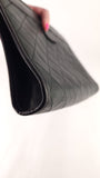 Chanel Matelasse Black Lambskin Clutch Bag - 3571
