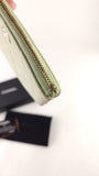 Chanel Mint Green Textured Leather Pouch - G0460