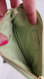 Chanel Mint Green Textured Leather Pouch - G0460