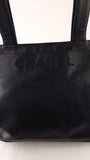 Chanel Black Caviar Leather Tote Bag - G0513
