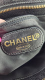 Chanel Black Caviar Leather Tote Bag - G0513