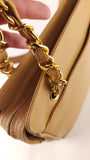 Chanel Beige Caviar Leather Tote Bag - G0453