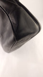 Chanel Black Lambskin Leather Tote - 3467