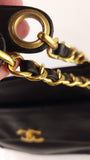 Chanel Black Lambskin Leather Tote - 3467