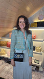 Chanel Matelasse Black Lambskin Chain Shoulder Bag - 3492