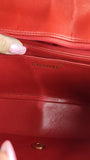 Chanel Diana 25 Red Lambskin Chain Shoulder Bag - 3497