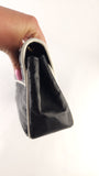 Chanel Black Lambskin V Stitch Chain Shoulder Bag - 3521