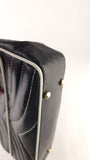 Chanel Black Lambskin V Stitch Chain Shoulder Bag - 3521