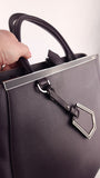 Fendi Purple Leather 2way Tote - G0507