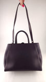 Fendi Purple Leather 2way Tote - G0507