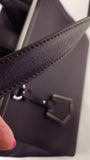 Fendi Purple Leather 2way Tote - G0507