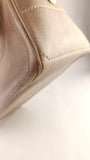 Celine Beige Metallic Leather Handbag - G0488