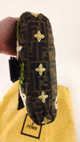 Fendi Zucca Canvas Floral Design Handbag - G0510