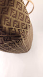 Fendi Zucchino Beige Canvas Tote Bag - 3569