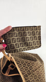 Fendi Zucchino Beige Canvas Tote Bag - 3569