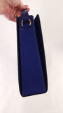 Celine Blue Leather Square Shoulder Bag - G0579