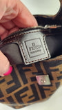 Fendi Zucca Brown Canvas Mamma Bucket Bag - G0570