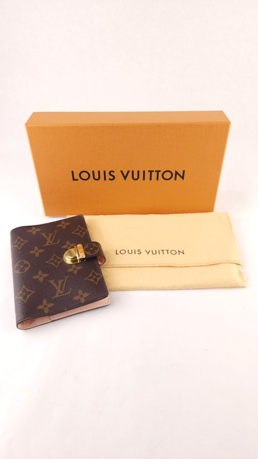 Louis Vuitton Monogram Agenda PM Day Planner - G0536