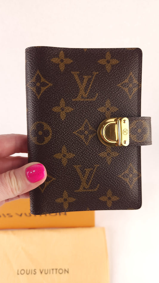 Louis Vuitton Monogram Agenda PM Day Planner - G0536