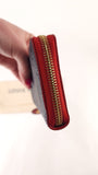 Louis Vuitton Clemence Navy/Red Long Wallet - G0546