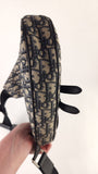 Christian Dior Navy Trotter Print Saddle Crossbody - 3636