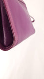 Celine Pink/Purple Leather Clutch - G0547