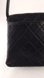 Chanel Matelasse Black Leather Shoulder Bag - 3493