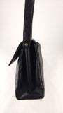 Chanel Matelasse Black Leather Shoulder Bag - 3493