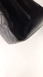 Chanel Matelasse Black Leather Shoulder Bag - 3493