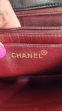 Chanel Matelasse Black Leather Shoulder Bag - 3493