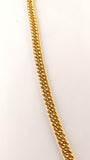 Chanel Gold Tone Vintage Magnifying Glass Charm Necklace - G0552