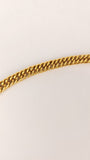 Chanel Gold Tone Vintage Magnifying Glass Charm Necklace - G0552